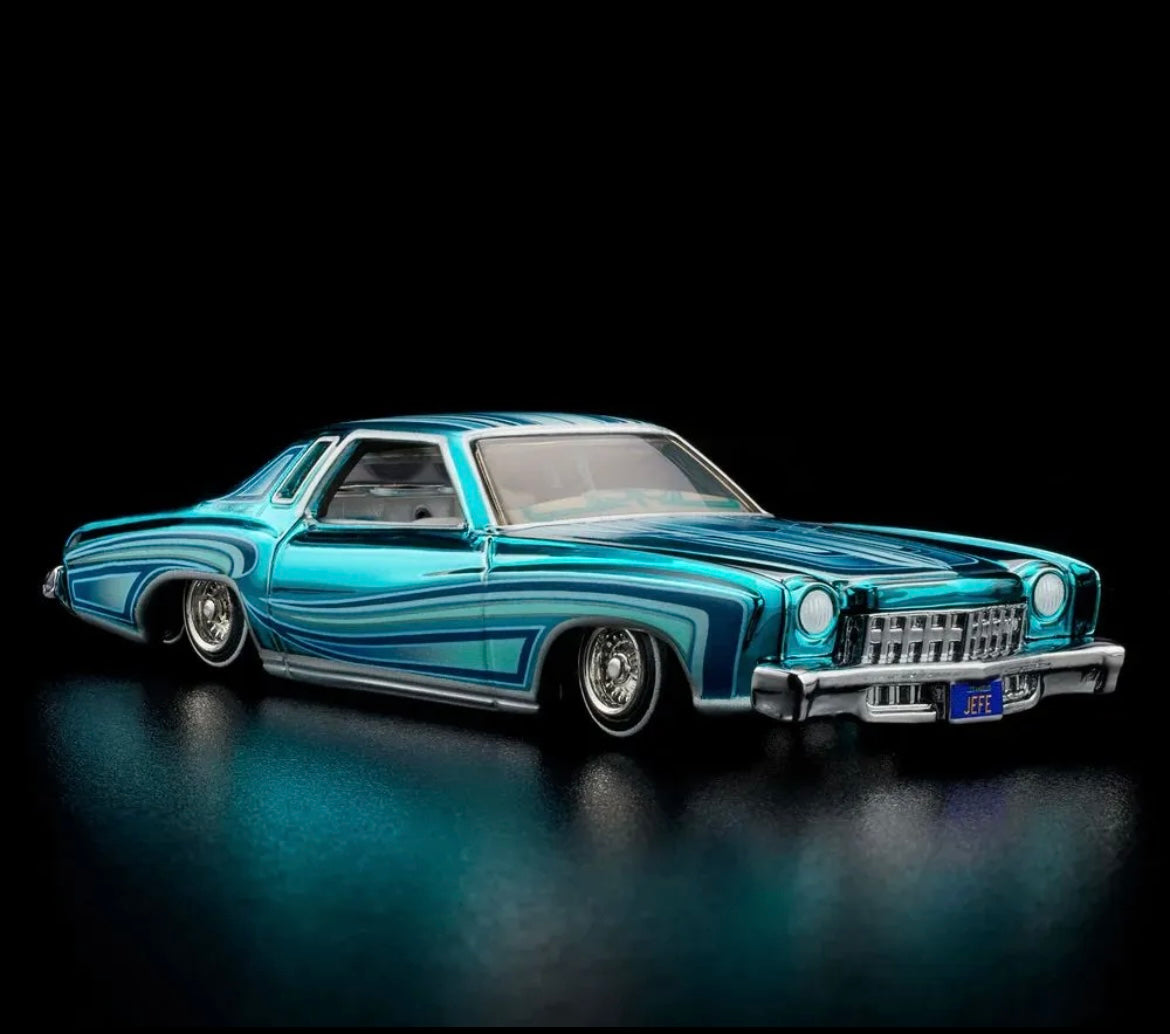 Hot wheels RLC 1975 Chevy Monte Carlo (blue)
