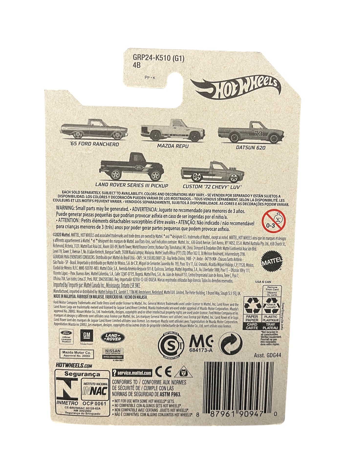 2021 Hot Wheels Walmart Exclusive Truck Series MAZDA REPU