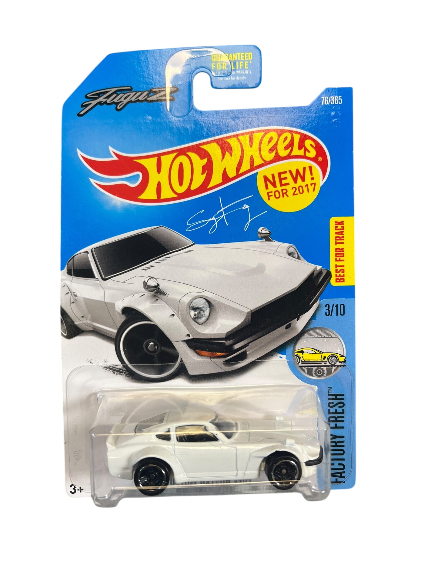 Hot Wheels Custom Datsun 240Z 3/10 Factory Fresh White J1