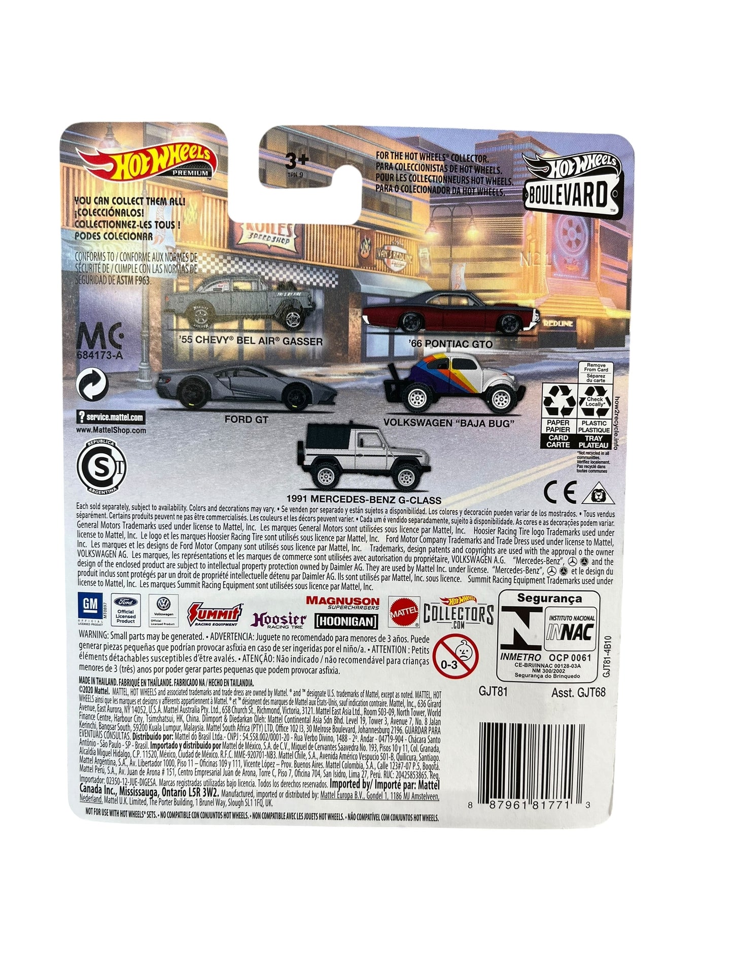 Hot Wheels Premium Boulevard #11-15 Set of 5