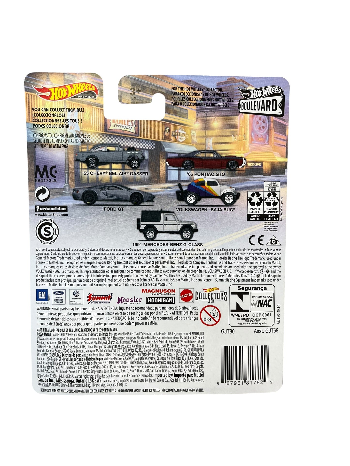 Hot Wheels Premium Boulevard #11-15 Set of 5