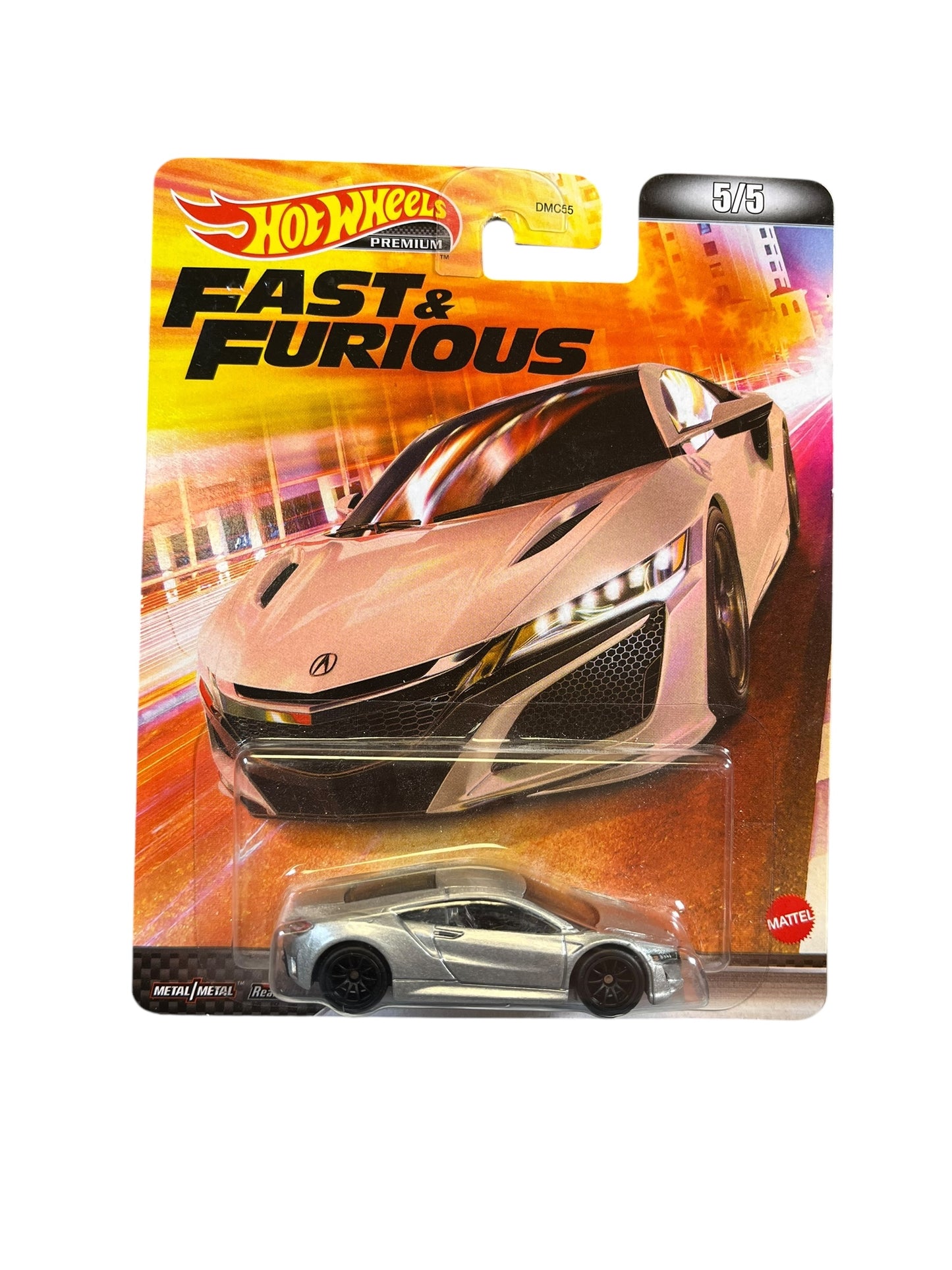 Hot Wheels 2022 Fast & Furious - Set of 5 Cars