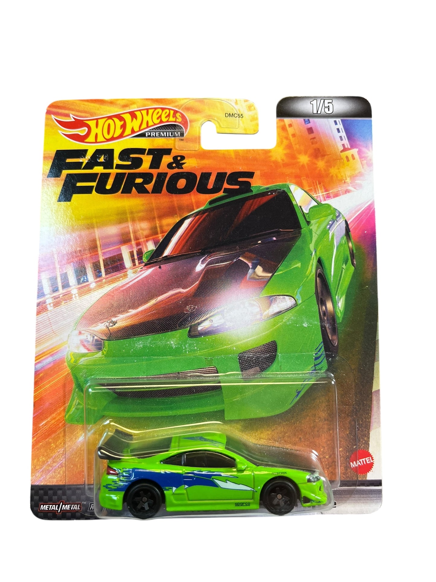 Hot Wheels 2022 Fast & Furious - Set of 5 Cars