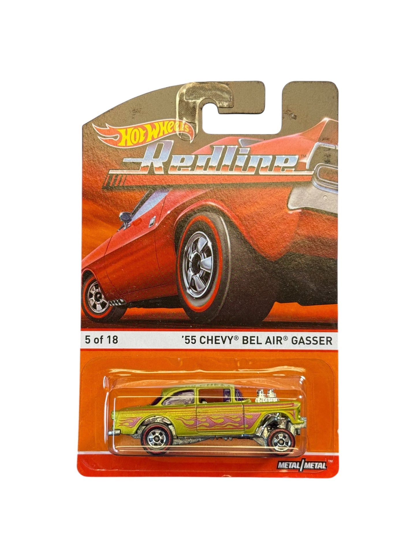 Hot Wheels Redline 55 Chevy Bel air Gasser