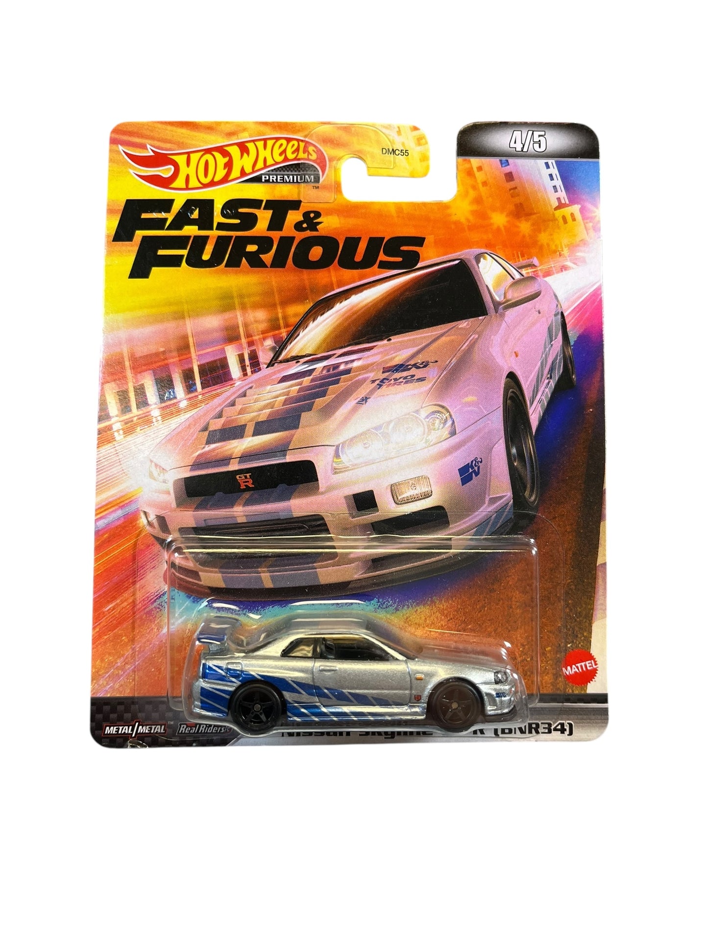 Hot Wheels 2022 Fast & Furious - Set of 5 Cars