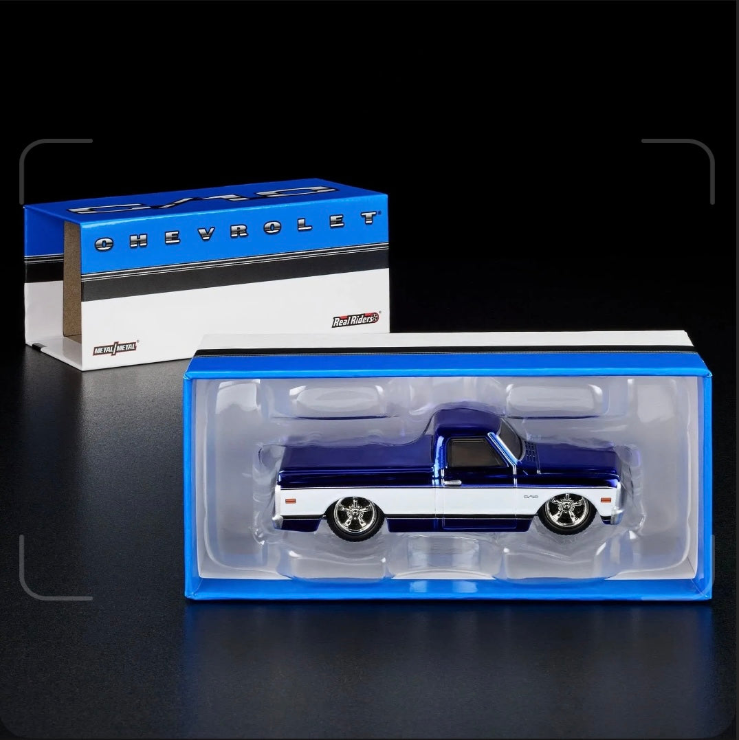 Hot wheels RLC Chevrolet blue C10 (SEALED)