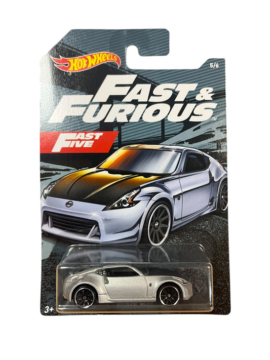 Nissan 370Z #5 Silver Fast & Furious 2018 Hot Wheels