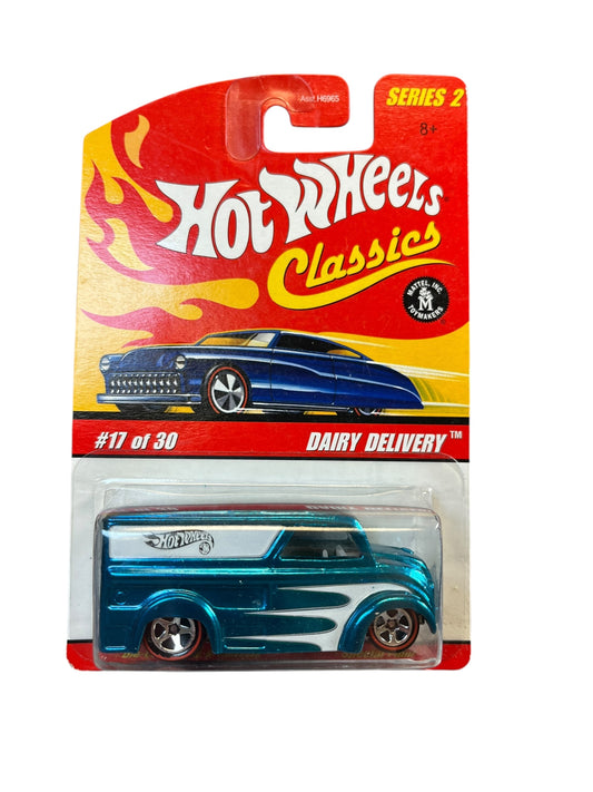 Hot Wheels Classics 2006 Series 2 #17 Dairy Delivery Light Blue
