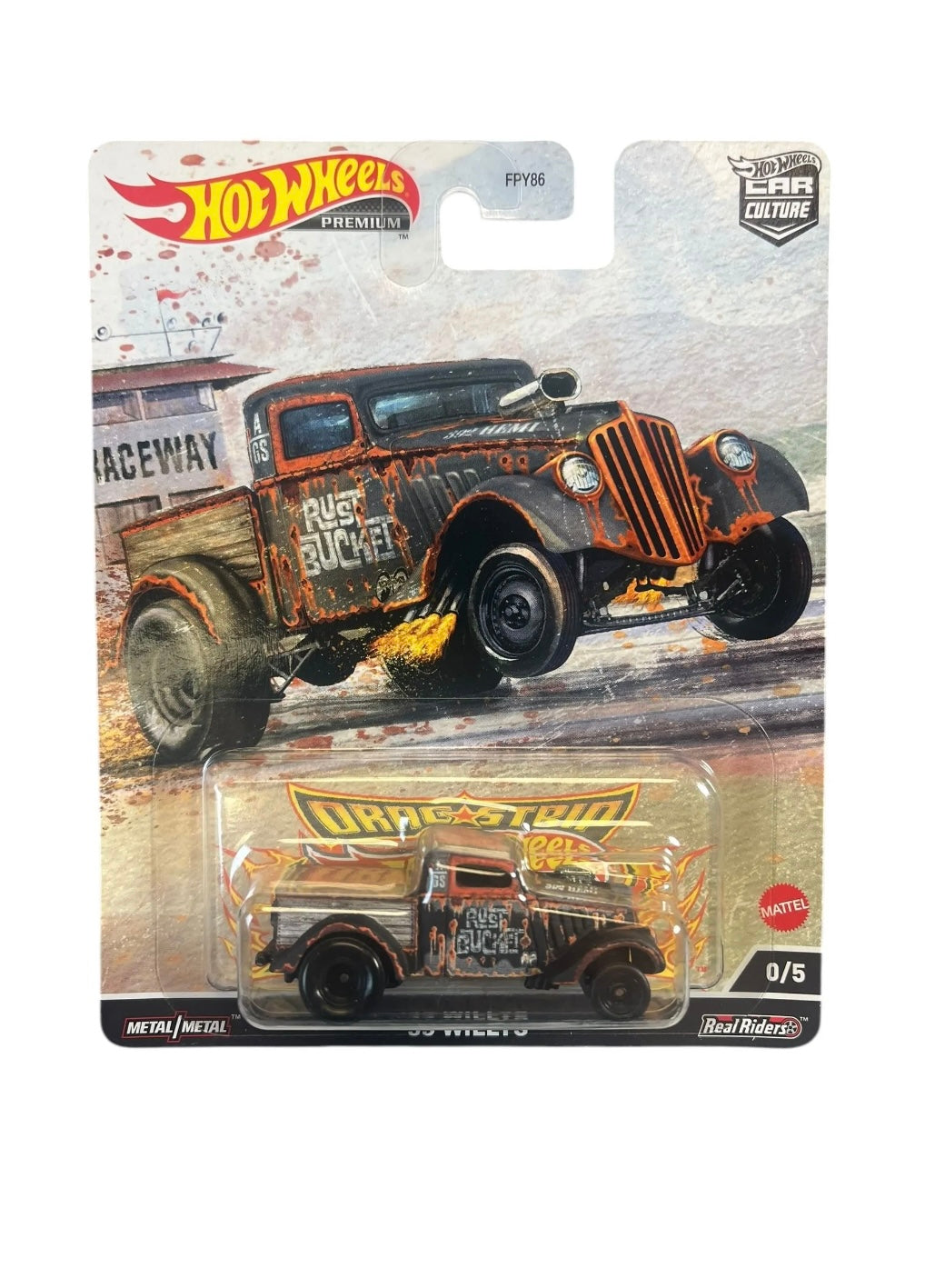 Hot Wheels Premium Car Culture HW Demons ‘33 Willys Pickup Black Chase 0/5 New
