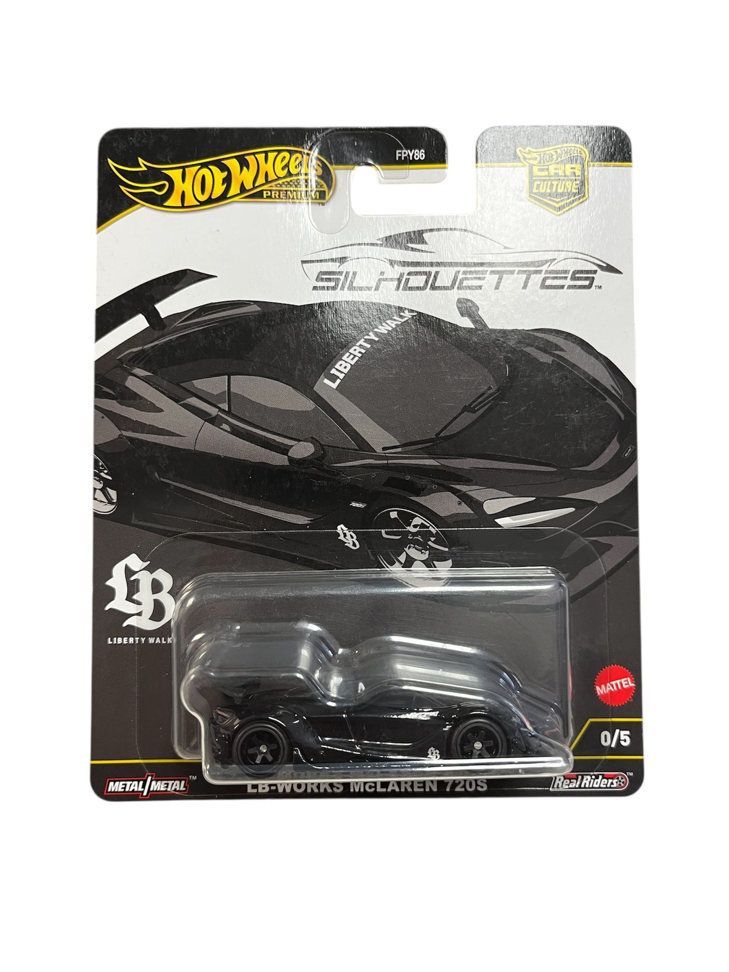 Hot Wheels LB-Works McLaren 720s CHASE Silhouette 2025 0/5