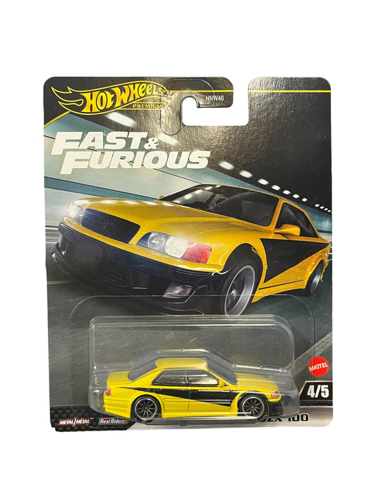 Hot Wheels Premium Fast & Furious Tokyo Drift Toyota Chaser JZX 100 # 4/5