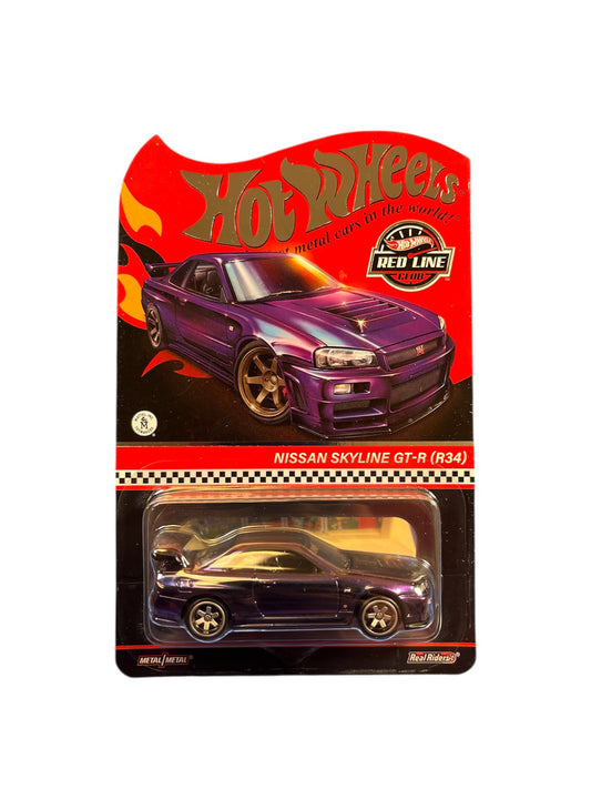 Hot Wheels Collectors RLC Exclusive Nissan Skyline GT-R BNR34 chameleon