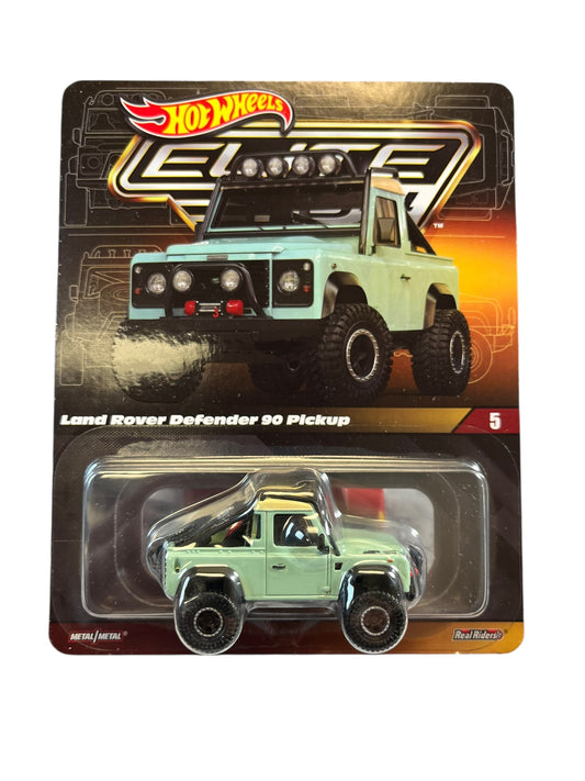 Hot Wheels Elite 64 Series Land Rover Defender 90 Pickup
