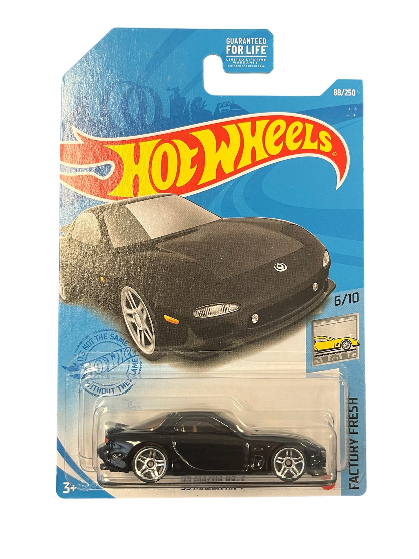 2020 Hot Wheels Factory Fresh '95 Mazda RX-7 Black 6/10
