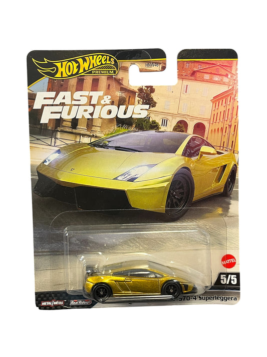 Hot Wheels Premium Fast & Furious Lamborghini Gallardo LP 570-4 Superleggera # 5
