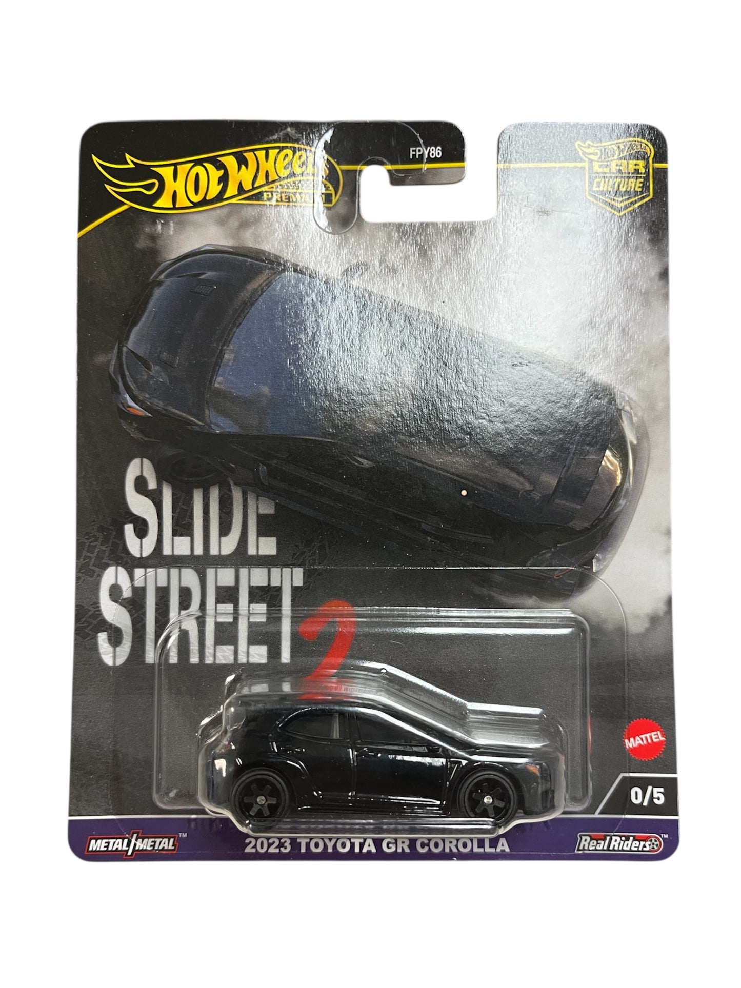 Hot Wheels Premium Slide Street 2023 Toyota GR Corolla Super Chase 0/5