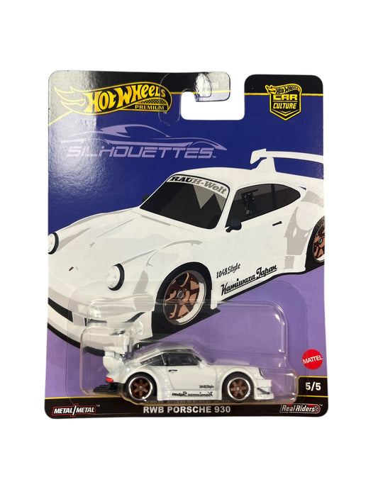 Hot Wheels Premium RWB Porsche 930 Silhouettes White 2025