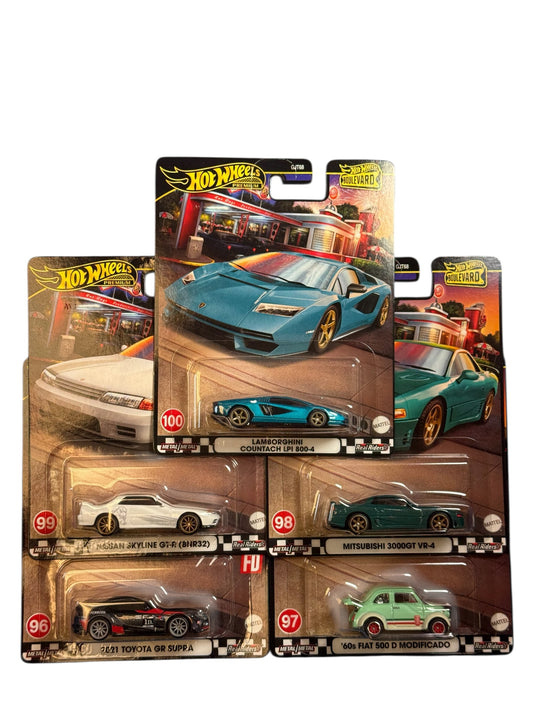 Hot Wheels Premium 2024 Boulevard #96-#100 FULL SET 5/5
