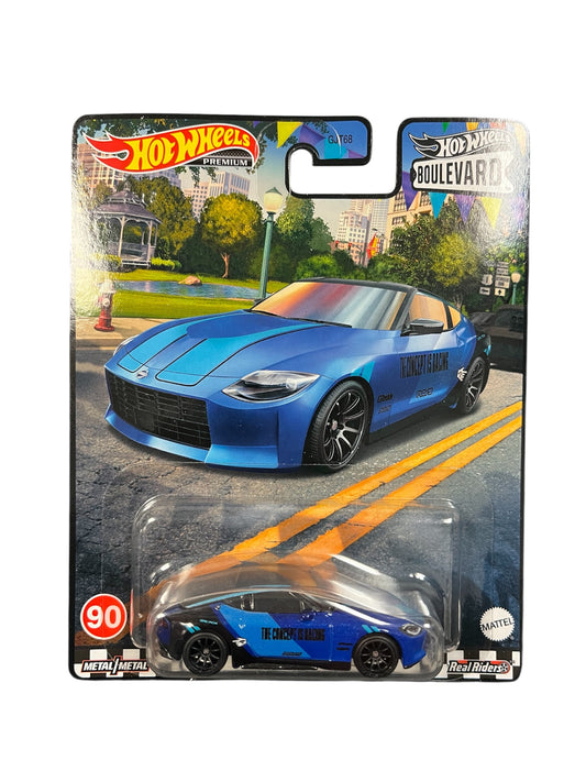 2024 Hot Wheels Premium Boulevard #90 Blue '23 Nissan Z Car 1/64 NEW