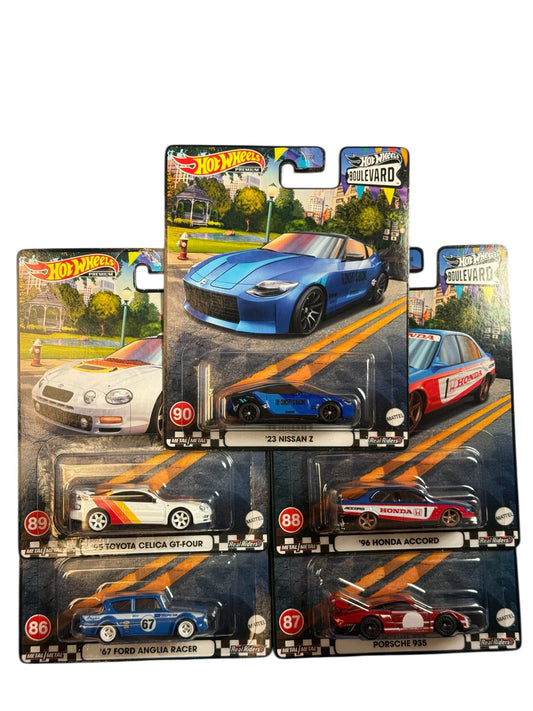 Hot Wheels Premium 2023 Boulevard #86-#90 FULL SET 5/5