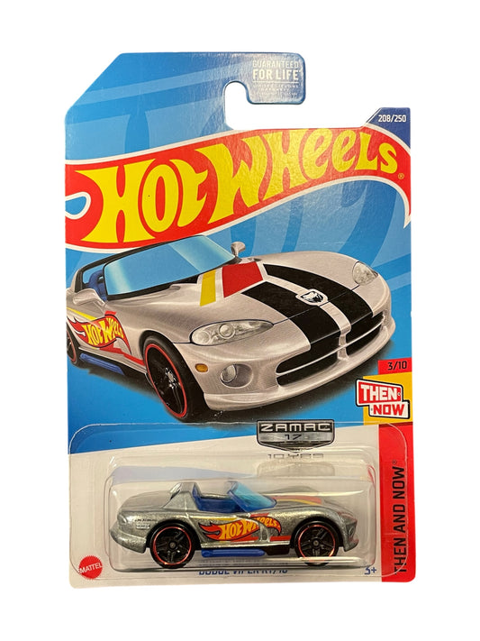 2022 Hot Wheels Then and Now 3/10 Dodge Viper RT/10 #208 - Zamac