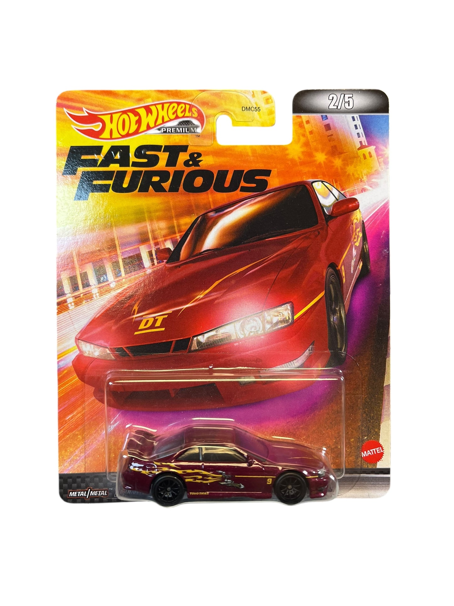 2022 HOT WHEELS PREMIUM FAST & FURIOUS Nissan 240SX  (S14)  # 2/5