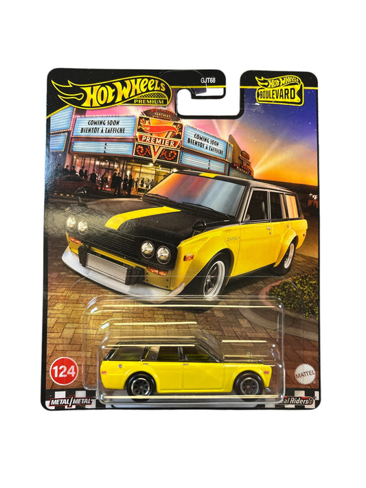 Hot Wheels Premium Boulevard #124 Datsun 510 Wagon 1:64 Diecast