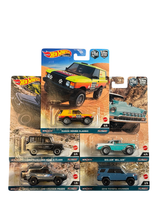 Hot Wheels Premium 2023 Off Road FULL SET 5/5