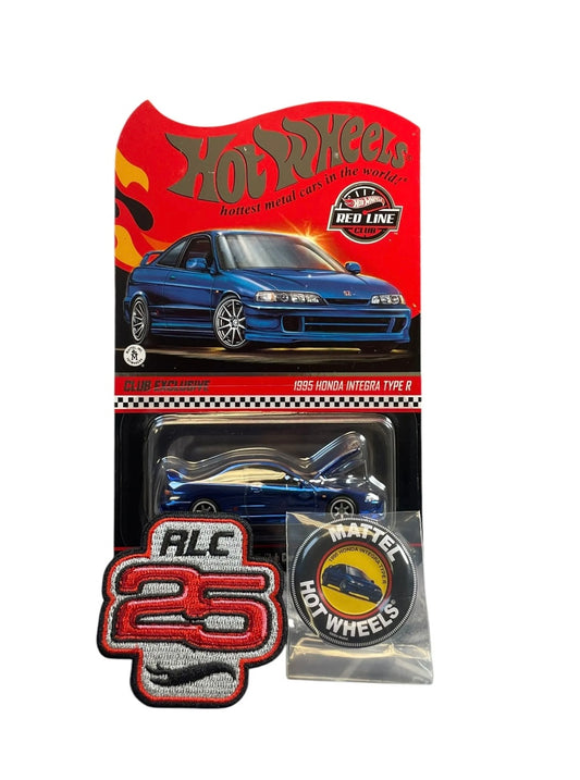 Hot wheels RLC 1995 Honda integra Type R W/ PIN & PATCH