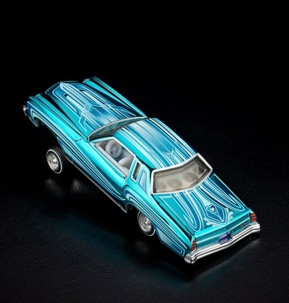 Hot wheels RLC 1975 Chevy Monte Carlo (blue)