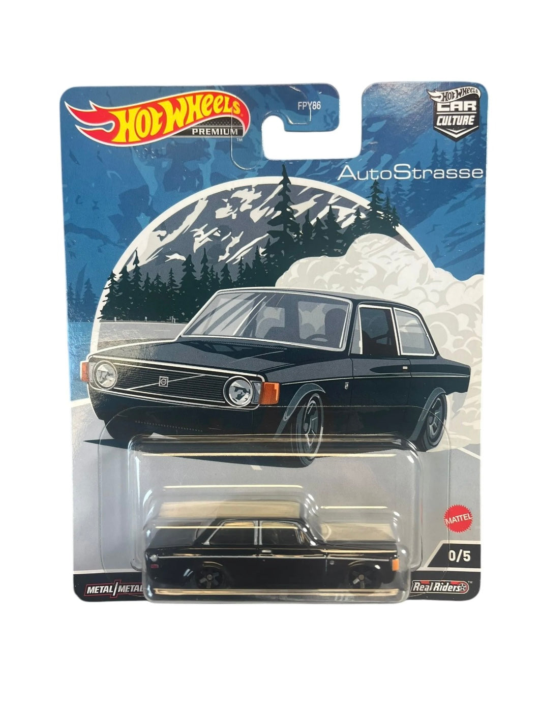 2022 Hot Wheels  73 VOLVO 142 GL Auto Strasse 0/5 CHASE Premium Car Culture