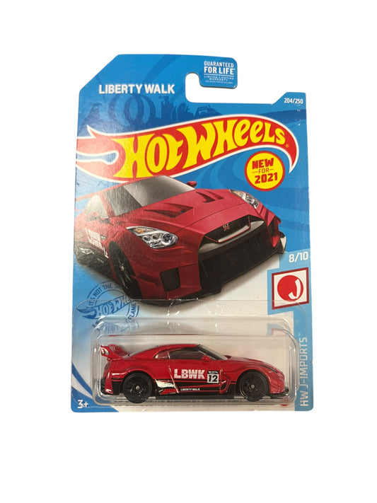 Hot Wheels LB-Silhouette Works GT Nissan 35 GT-RR Ver.2 Skyline Liberty Walk