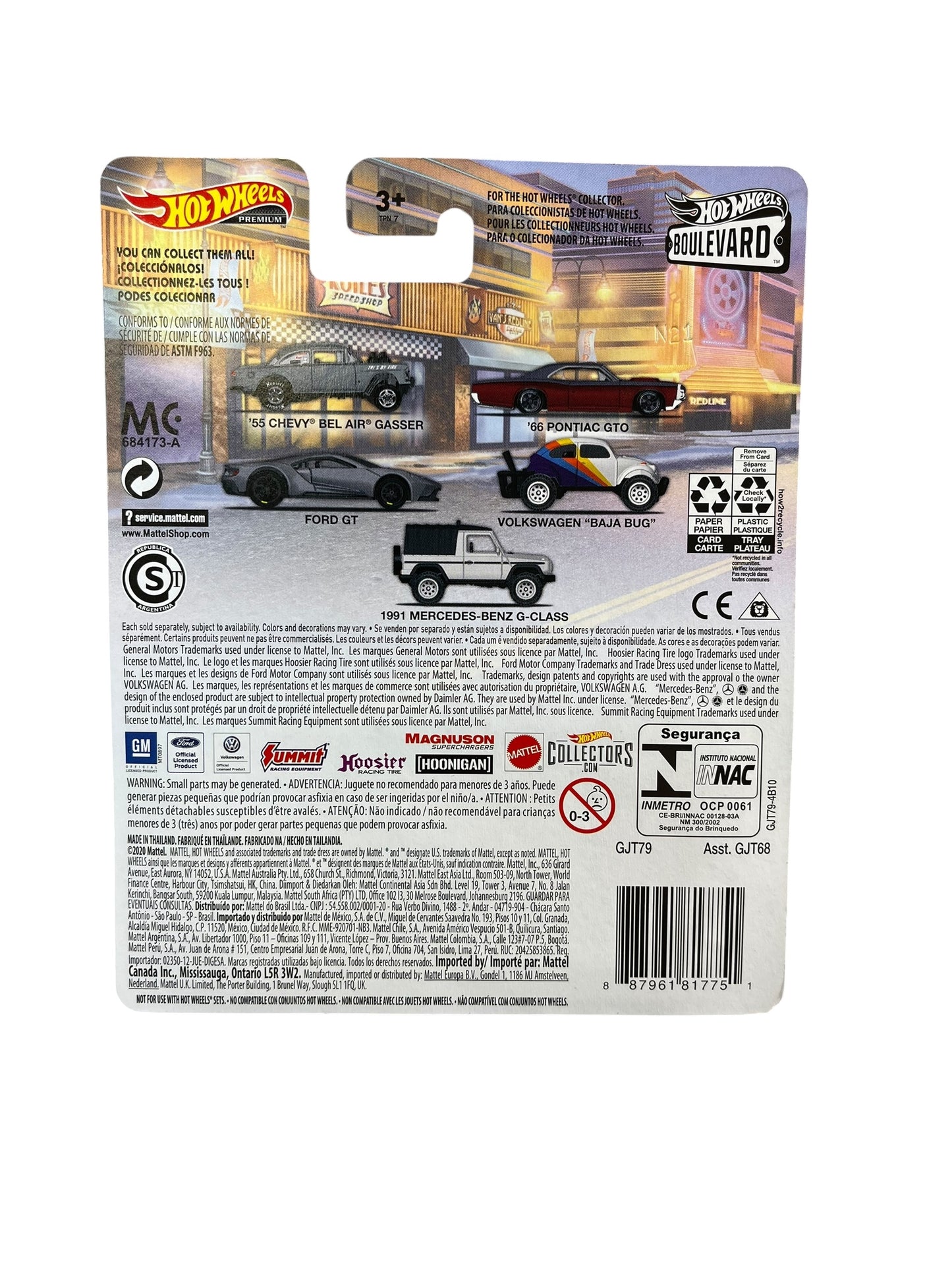 Hot Wheels Premium Boulevard #11-15 Set of  5