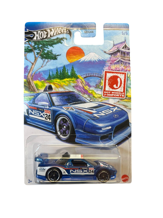 2024 HOT WHEELS WALMART EXCLUSIVE J-IMPORTS ACURA NSX 5/5 New