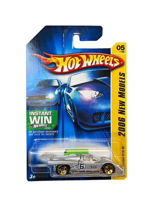 2006 NEW MODELS Hot Wheels FERRARI 512 M (M)