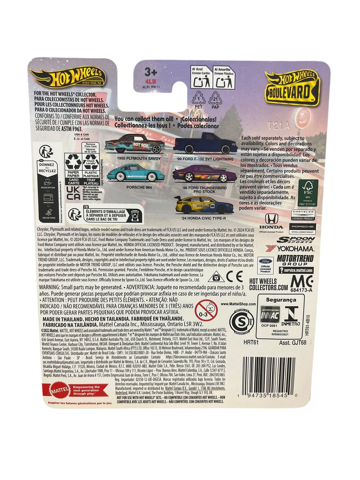 '99 Ford F-150 Lightning #102 * 2024 Hot Wheels Boulevard