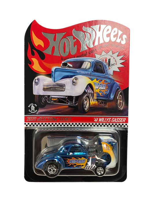 HOT WHEELS 2020 sELECTIONs SERIES '41 WILLYS GASSER WILD BLUE