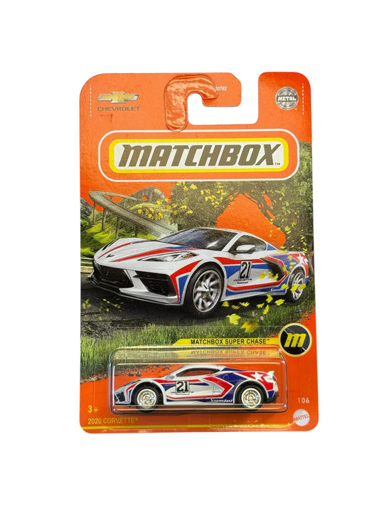 Match Box Super Chase 2020 corvette
