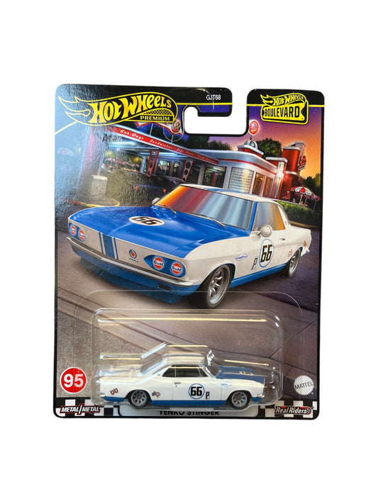 Hot Wheels Boulevard Realriders ‘66 Chevrolet Corvair Yenko Stinger #95