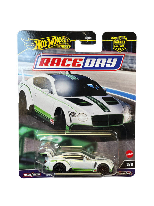 Hot Wheels Bentley Continental GT3 2018 - Car Culture Race Day