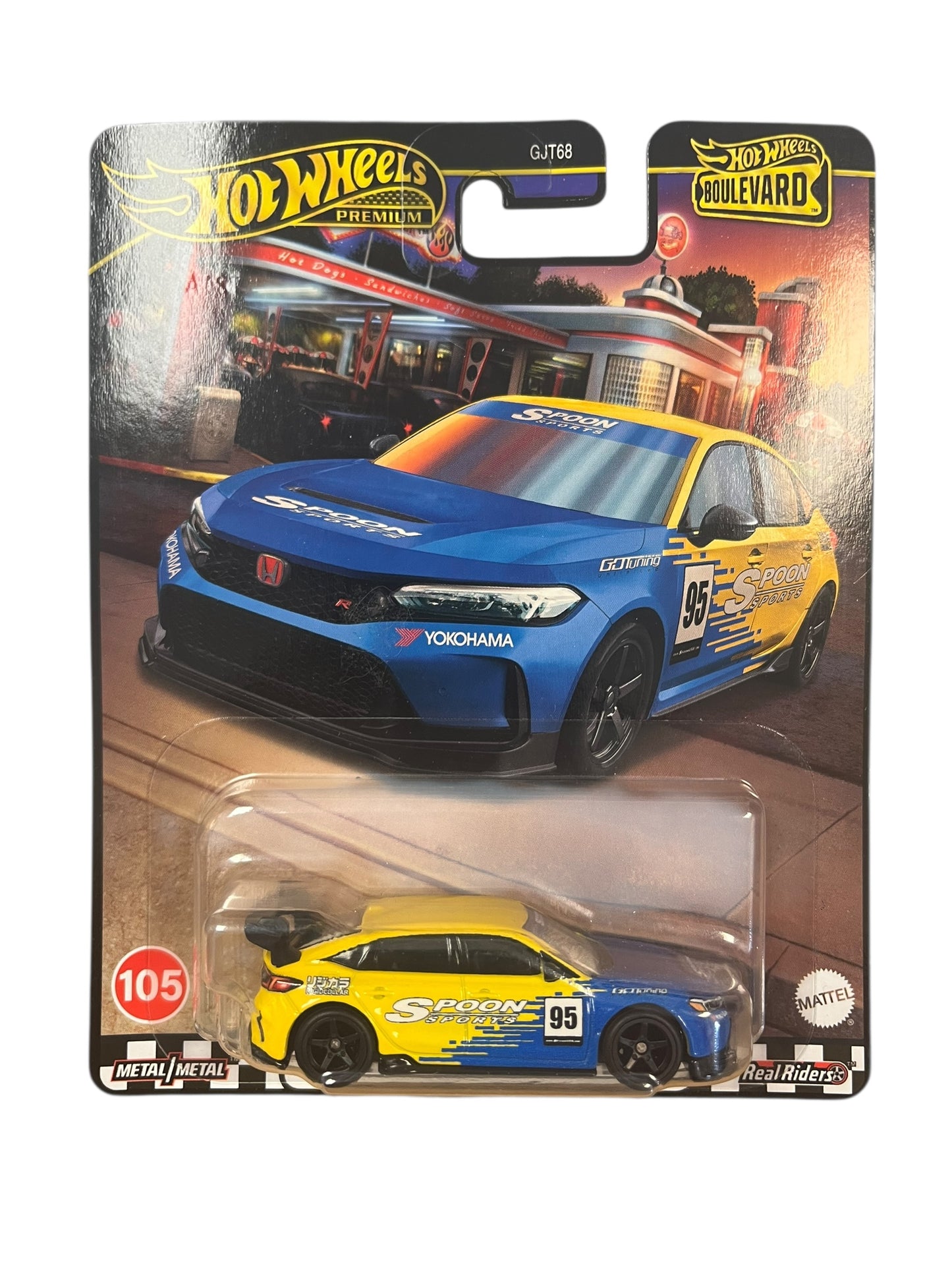 2024 Hot Wheels Premium Boulevard ‘24 Spoon Honda Civic Type-R #105
