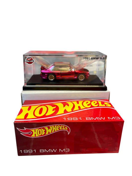 2023 Hot Wheels Collectors RLC Exclusive 1991 BMW M3 Spectraflame Red