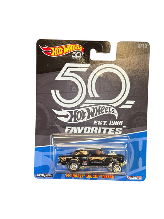 Hot wheels Premium 50th anniversary 55 Chevy bel air Gasser CHASE 0/5