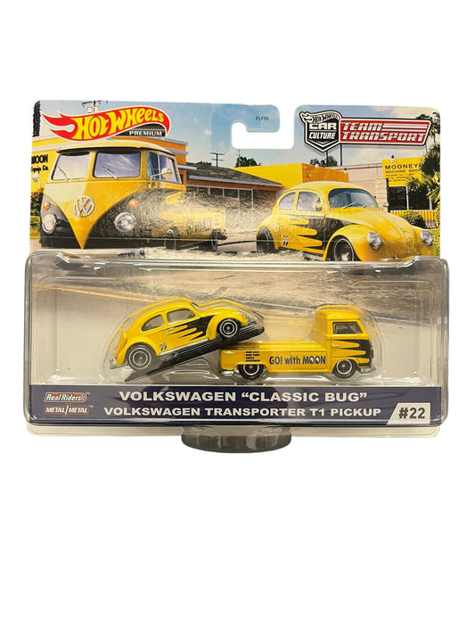 Hot Wheels Mooneyes Volkswagen Bug & T1 Team Transporter #22