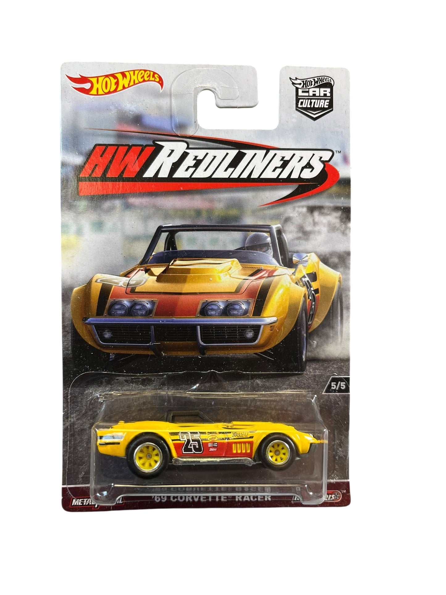 2016 Hot Wheels Premium Car Culture HW REDLINERS Complete Set Of 5