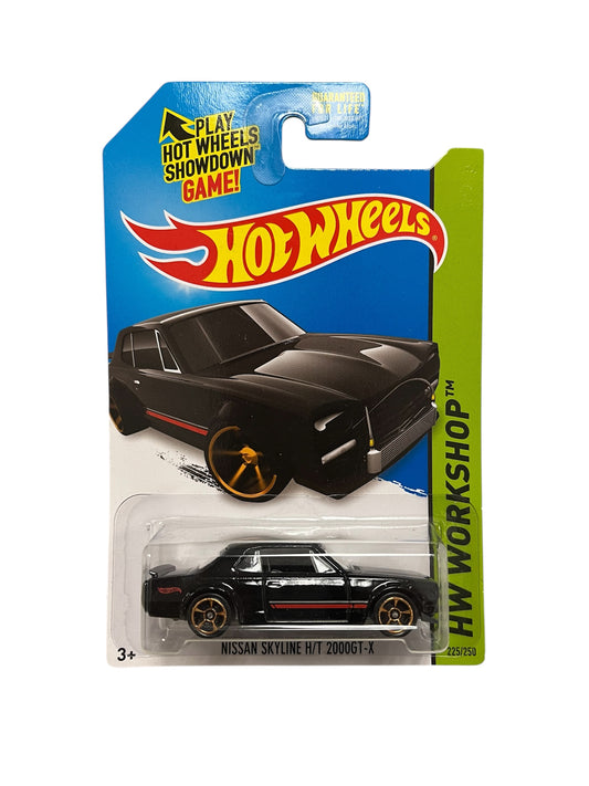 2014 Hot Wheels Nissan Skyline H/T 2000GT-X Black