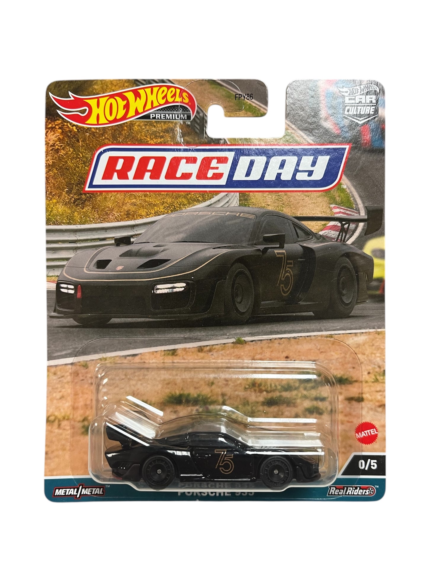 Hot Wheels Premium Raceday 0/5 Porsche 935 Chase Car