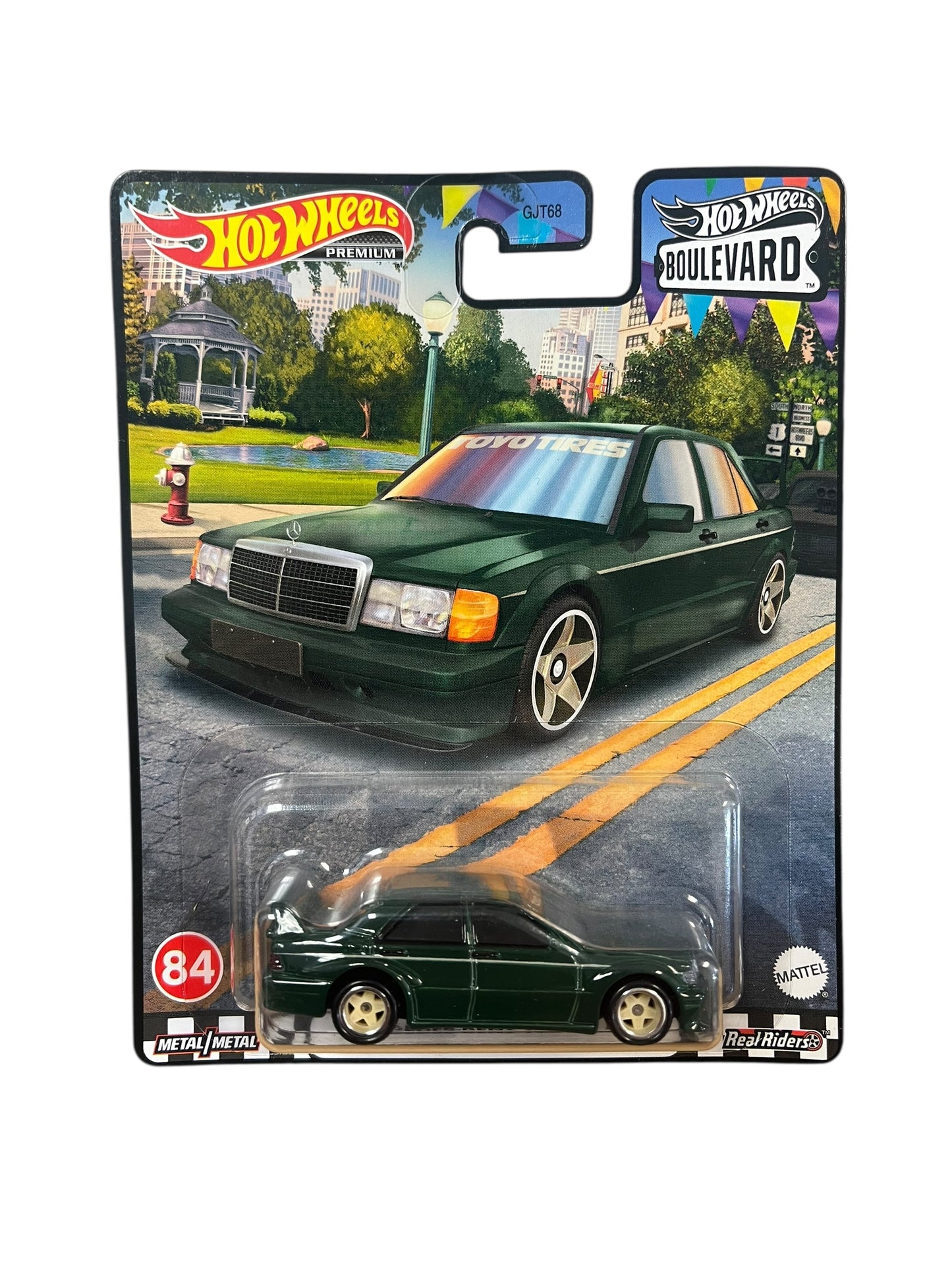 2023 HOT WHEELS Boulevard PREMIUM MERCEDES-BENZ 190 E 2.5-16 GREEN 1/64