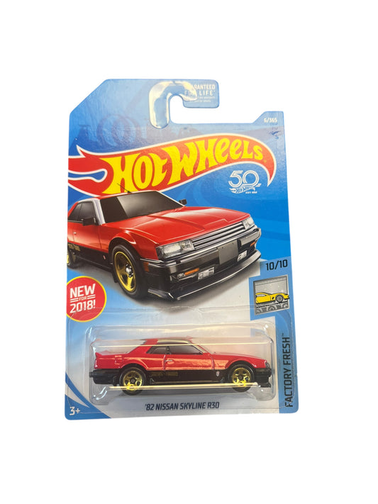 HOT WHEELS Nissan Skyline R30 Red