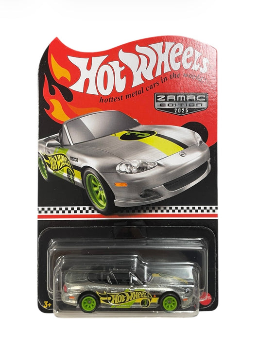 2025 Hot Wheels Collector Edition – 2004 Mazda MX-5 Miata Zamac Exclusive